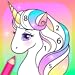 Animated Glitter Coloring Book - My Little Unicorn by Numbers