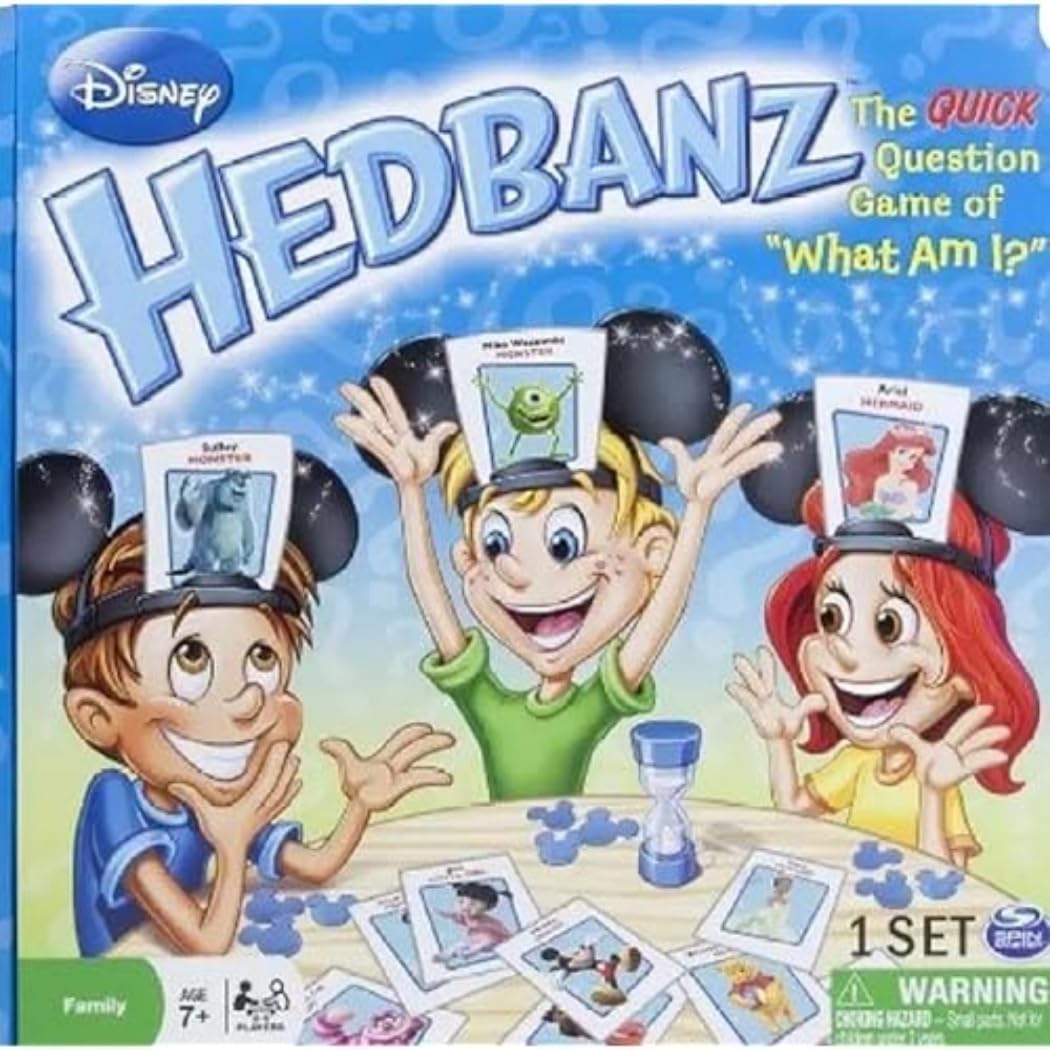 Spin Master Games Hedbanz Disney Core RF ESP