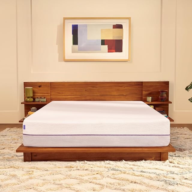 Purple Plus California King Mattress - 11 GelFlex Grid Premium Comfort Foam Better Than Memory Foam Temperature Neutral