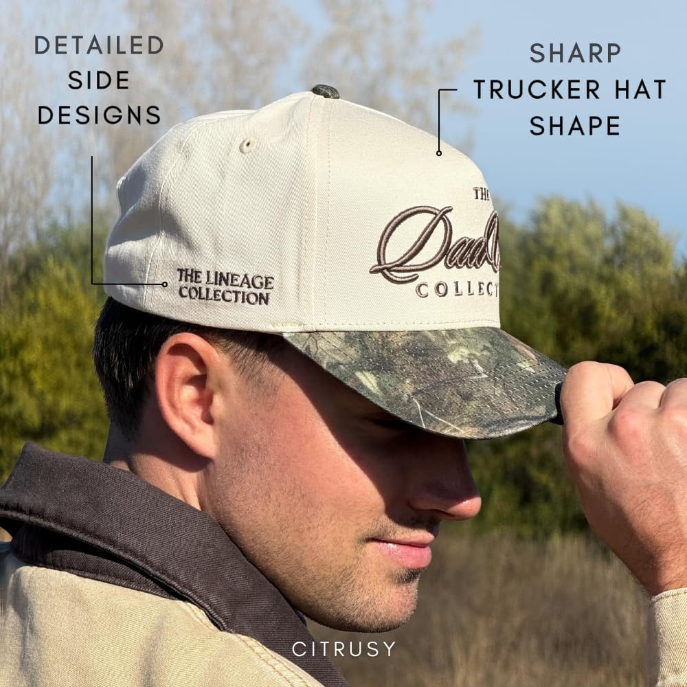 Vintage Mom & Dad Trucker Hats | Men & Women | Kids Grandpa Boy Mom Girl Dad Hats | Country Western | Cotton | Snapback