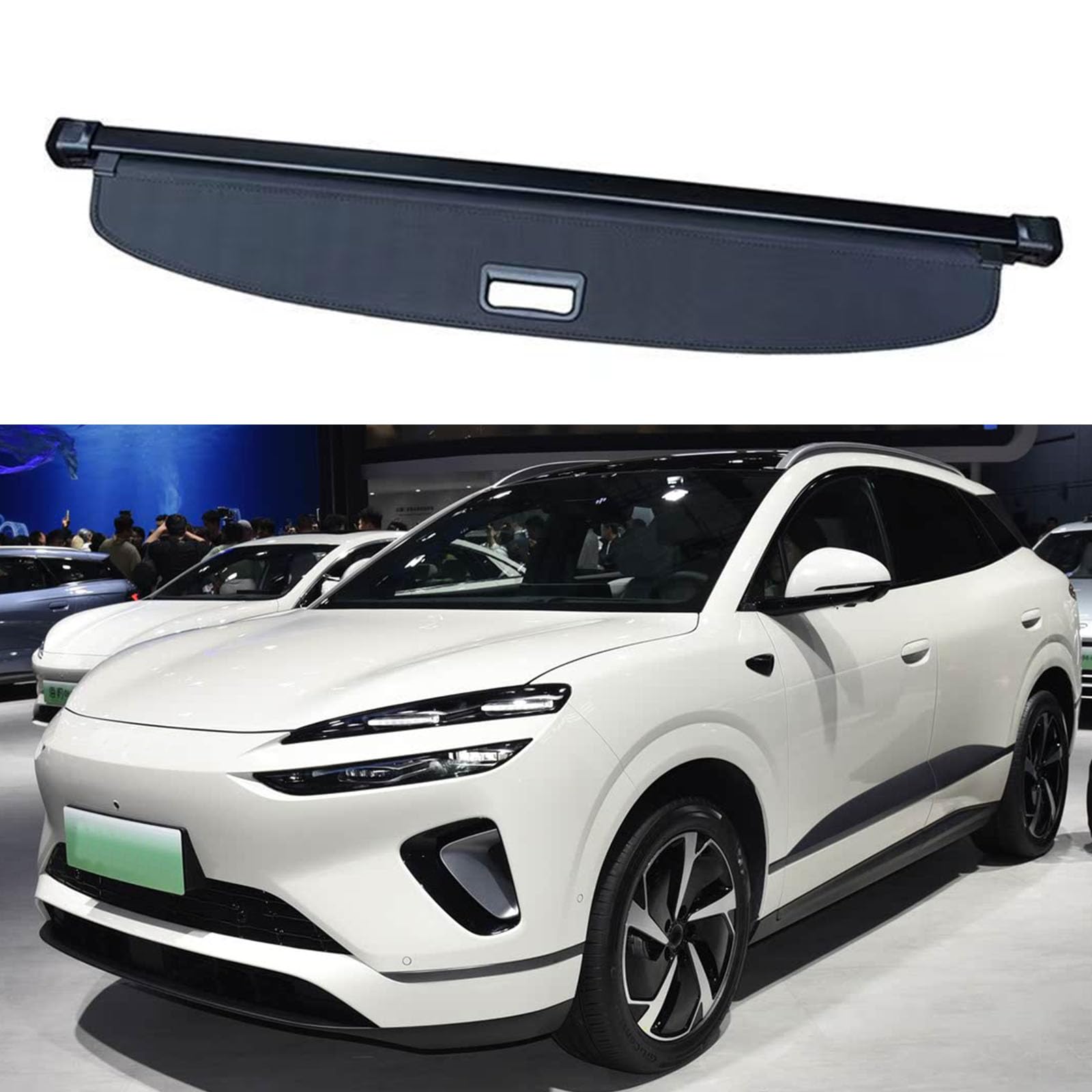 YYFYYDS Retractable Rear Trunk Parcel Shelf,Compatible with BYD Sealion 6,Car storage