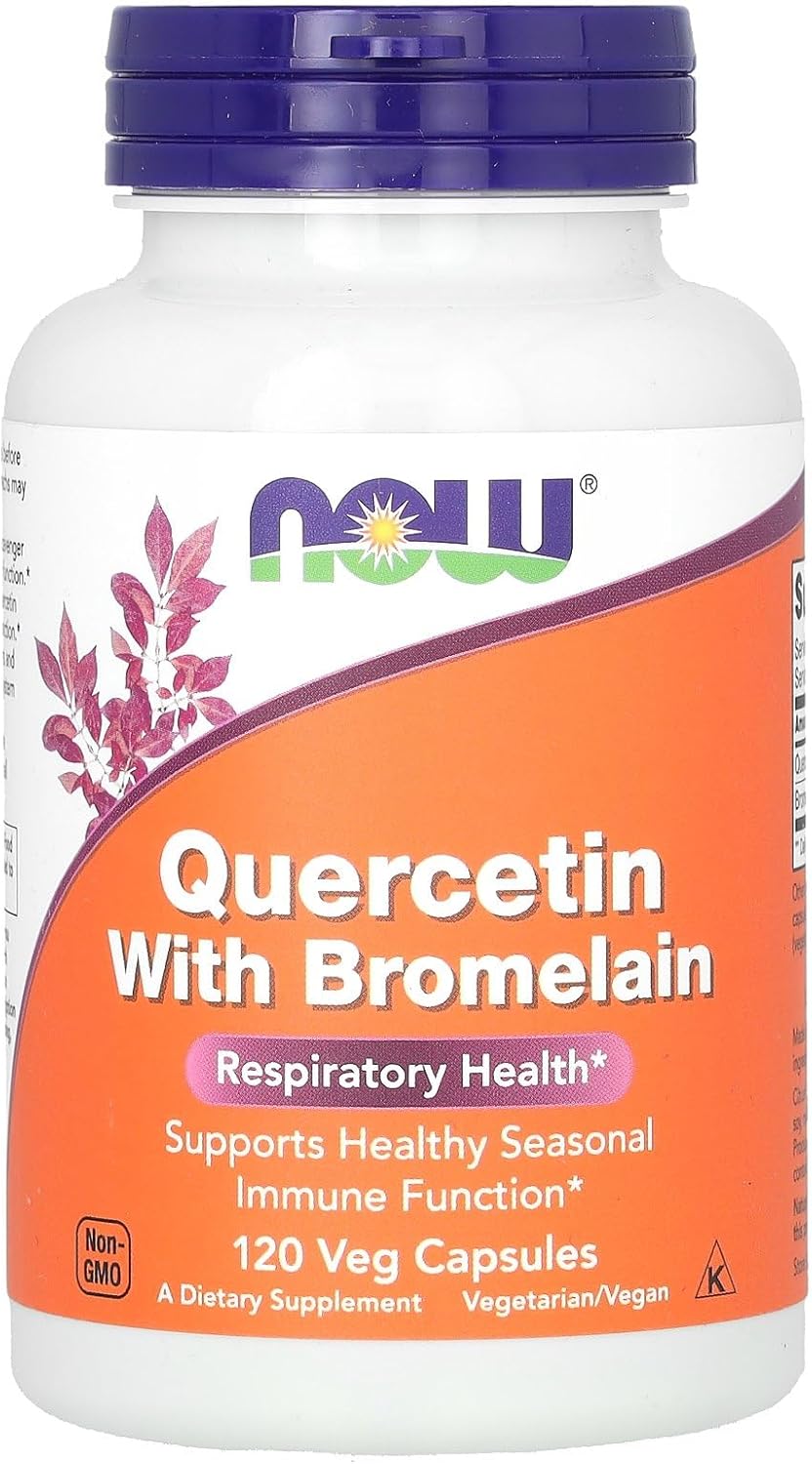 Quercetin with Bromelain - 120 capsules