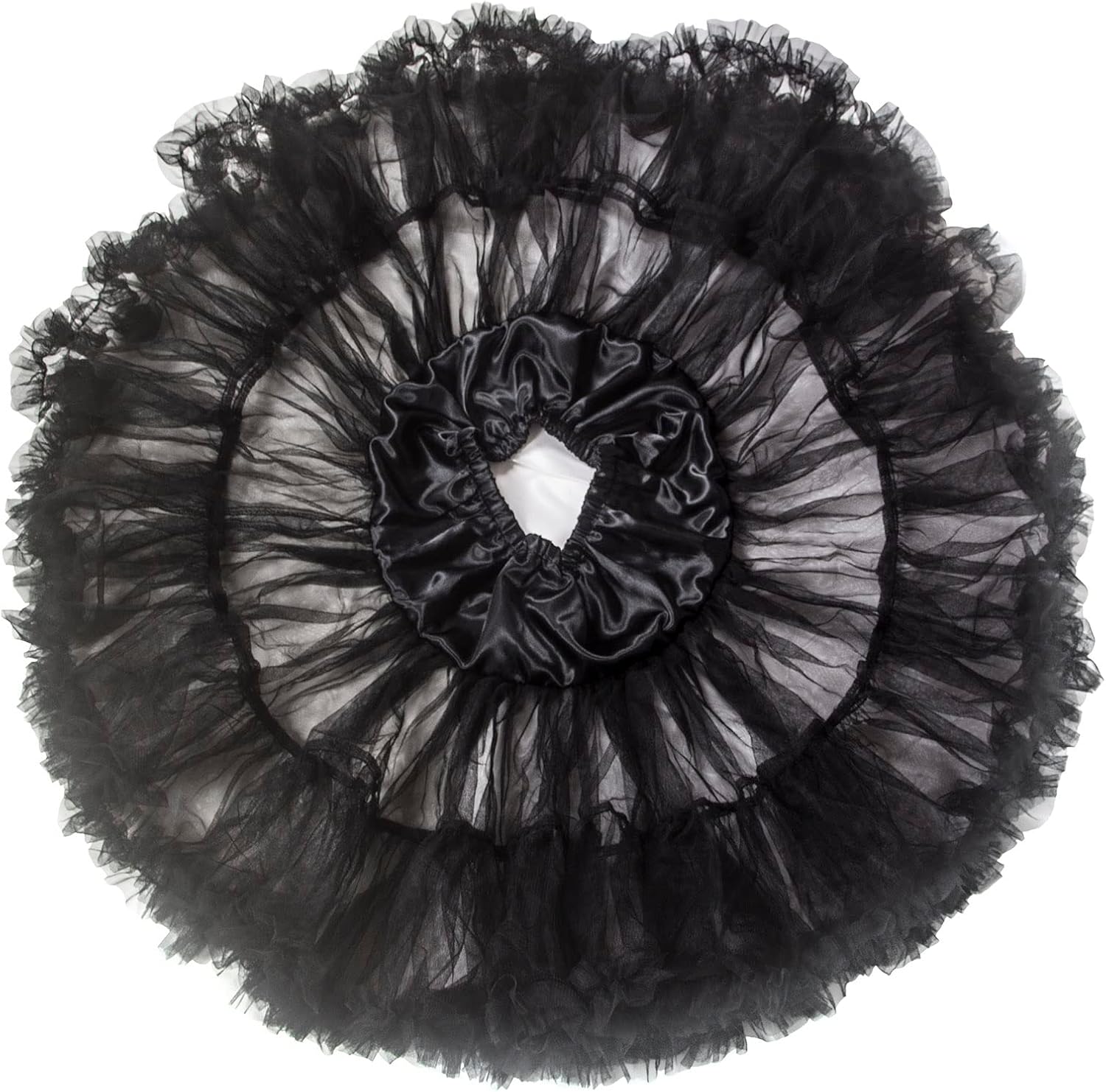 Women's Princess Layered Puffy Skirt Mini Tutu Skirt Short Petticoat - Image 4