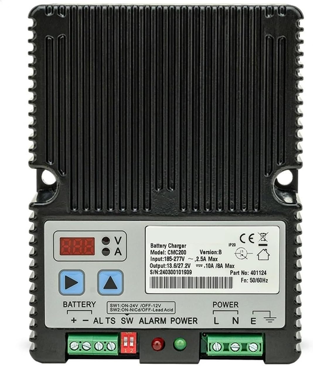 CMC200 Smart Display Battery Charger BC7101A Generator High Power Battery Floating Charge