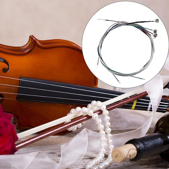 4Pcs Violin Strings with Nickel Plated Ball Head for Violin Instruments