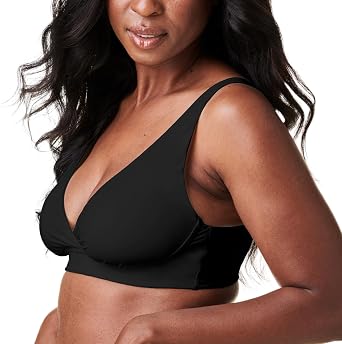 Bravado Designs Ballet Seamless Crossover Maternity Nursing Bra, Comfortable Breastfeeding Bra