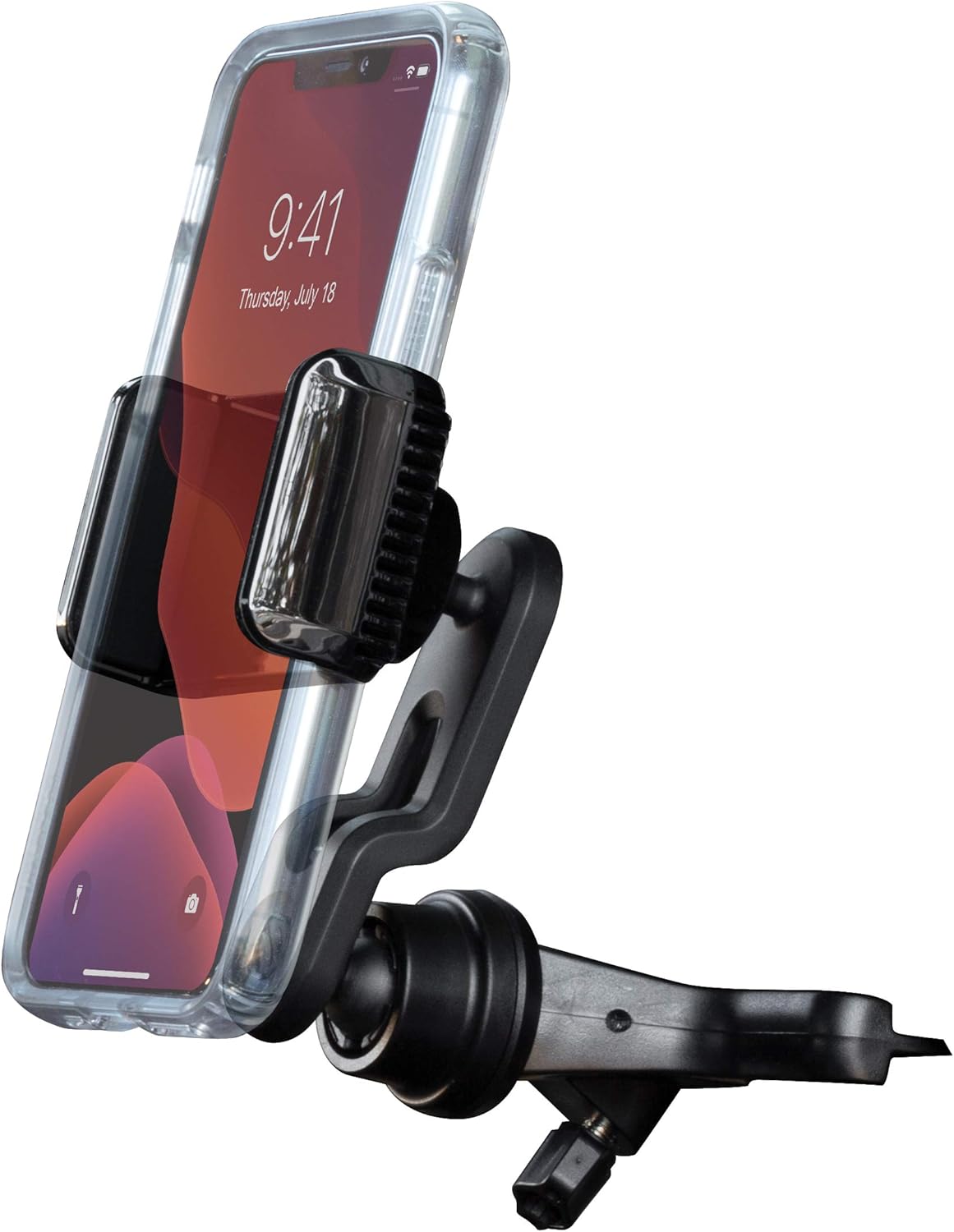 Phone mounted in a car's air vent