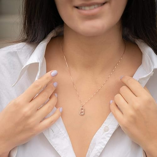 Miniatura 5 de Number Necklaces - Gold Number Pendant - Number Jewelry - Personalized Gift for Her, Him - Number Year Necklace - Sport Jewelry - Baseball