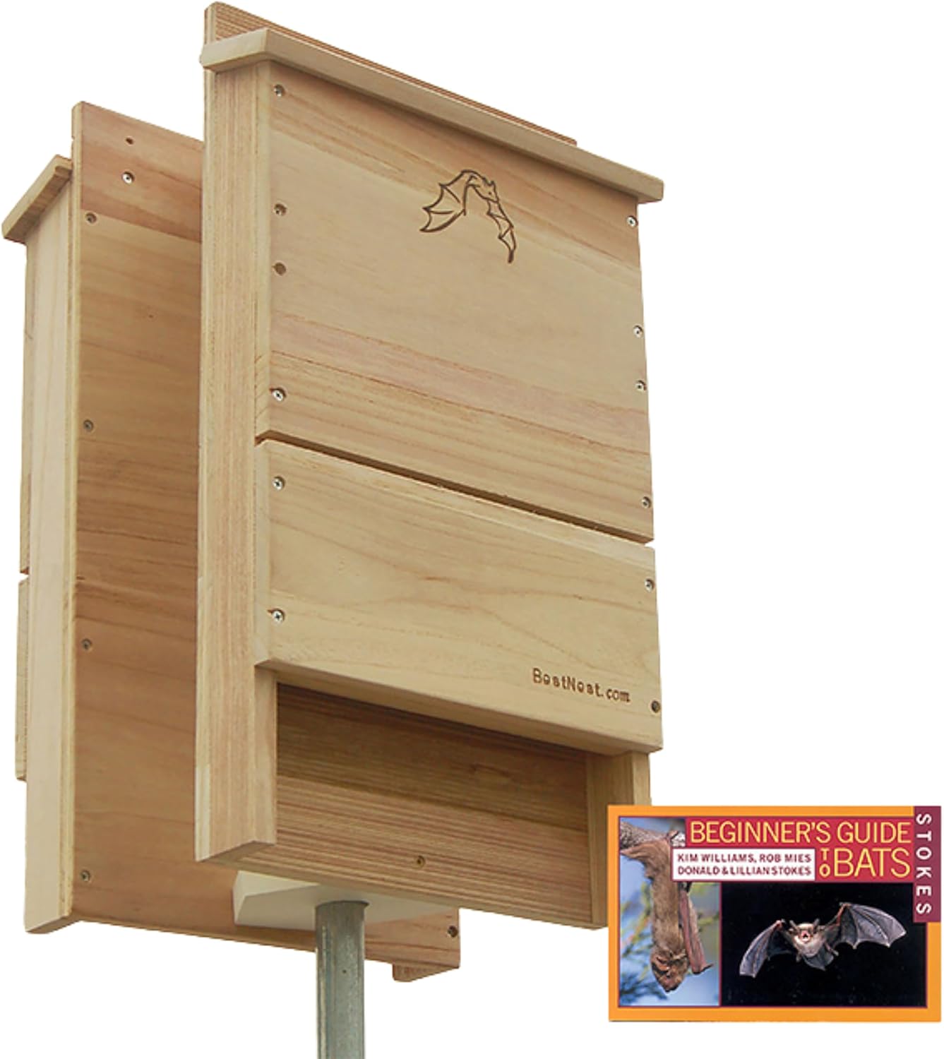 BestNest Single-Celled Double Bat House Kit, 170 Bats