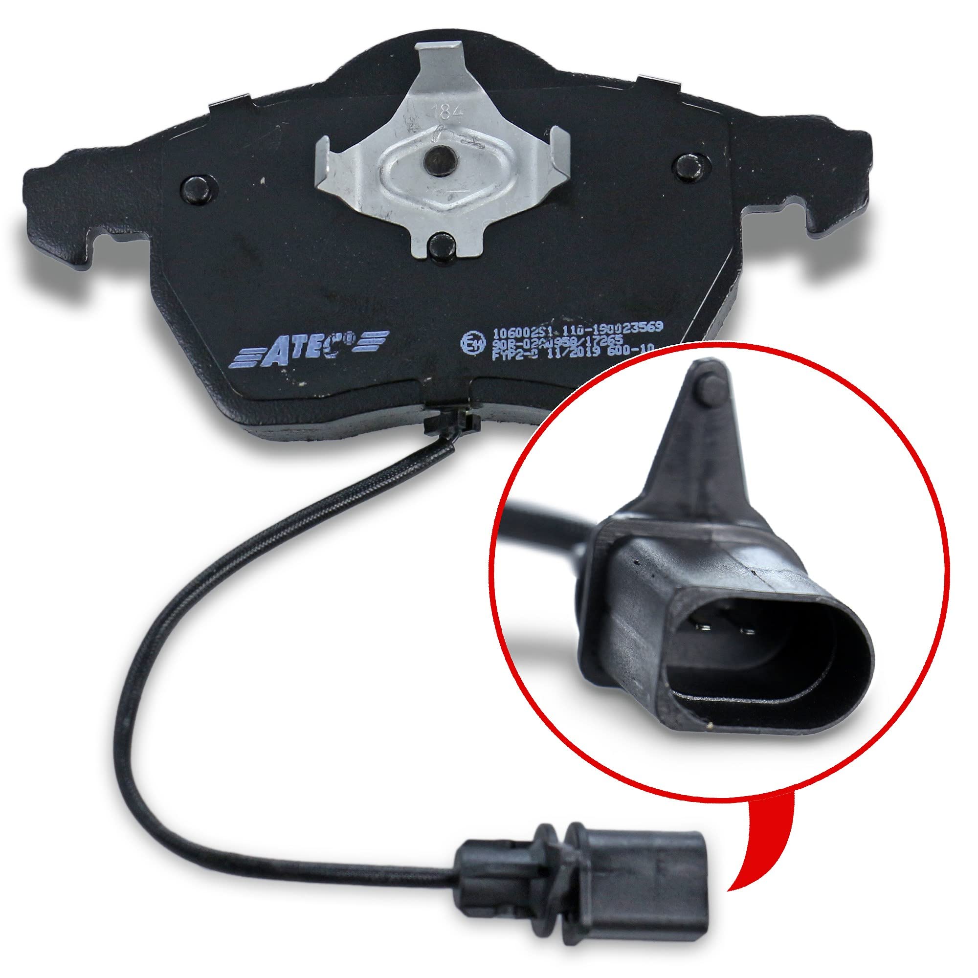 ATEC Germany Juego de frenos incl. discos de freno delanteros Ø 288