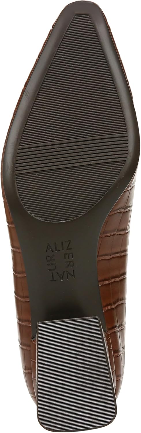 Naturalizer Womens Georgia Pointed Toe Low Block Heel Pump - Image 5