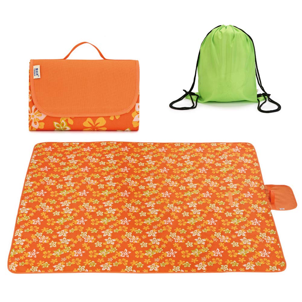 Tapis de pique-nique avec poignée LKMY pour éviter l'humidité du sol en camping