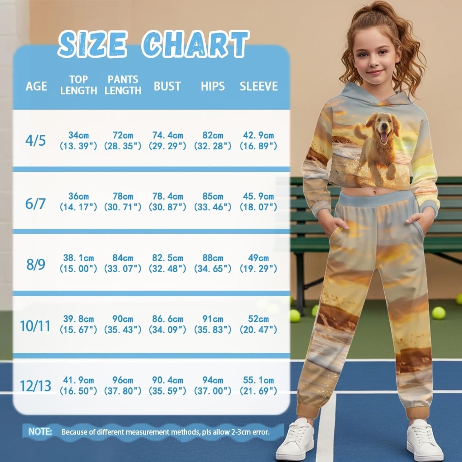 HUIACONG Girls Tracksuits Kids Sweatsuits Boys Sweat Suit for Children