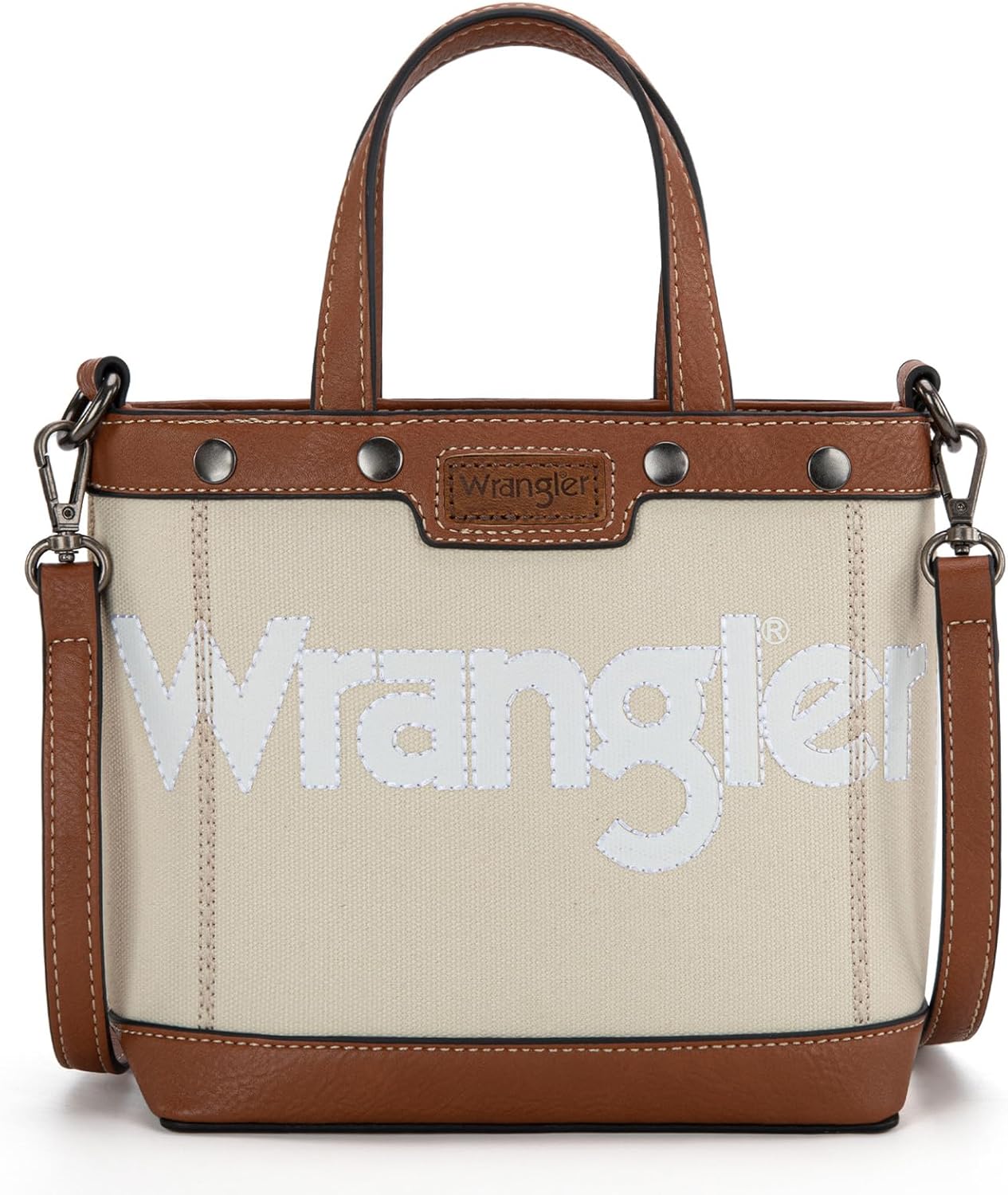 Montana West Wrangler Tote Bag for Women Vintage Top Handle Handbags and Shoulder Bag