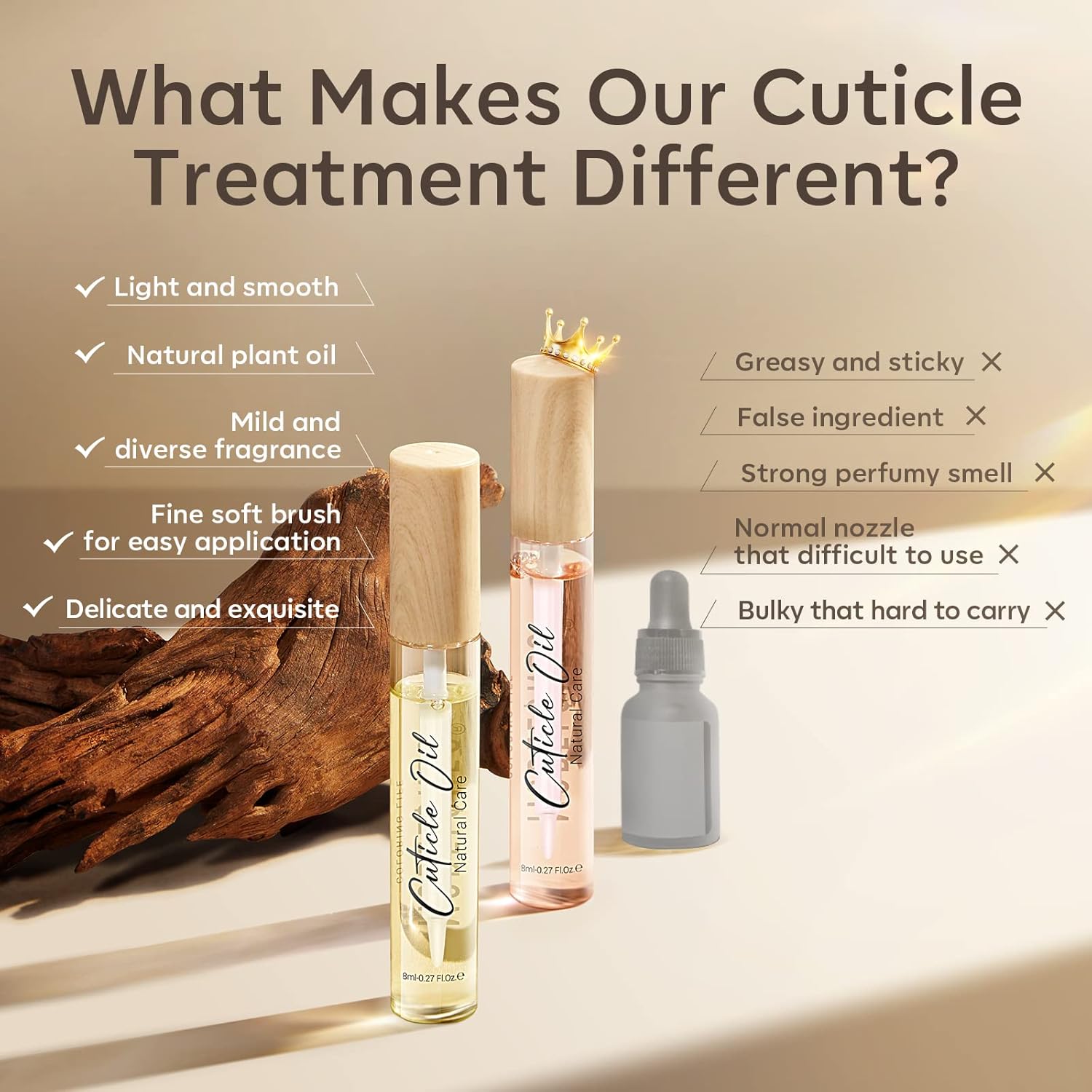 modelones Cuticle Oil,4Pcs Nail Cuticle Oil Pen for nails Natural Cuticle Revitalizing Oil Nourishing Essential Oils for Repaired Nail Strengthener Nail Growth for Damaged Nails Kit 4 * 8ml : Beauty & Personal Care