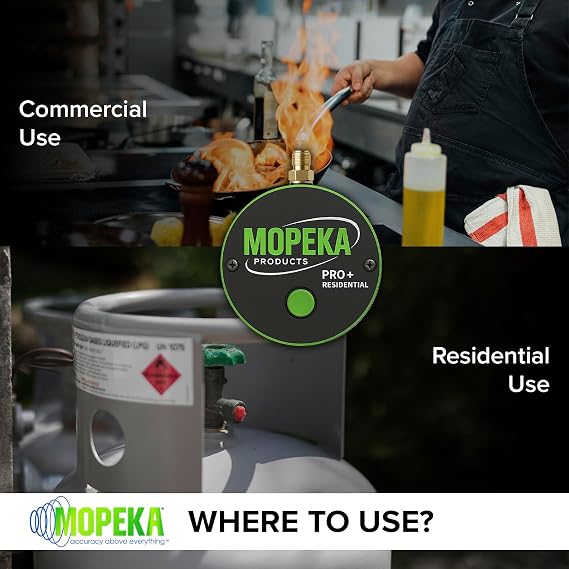 Mopeka PRO+ Cellular and Bluetooth Propane Tank Sensor, 2,000-Gallon Max