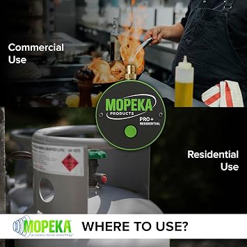 Mopeka PRO+ Cellular and Bluetooth Propane Tank Sensor, 2,000-Gallon Max