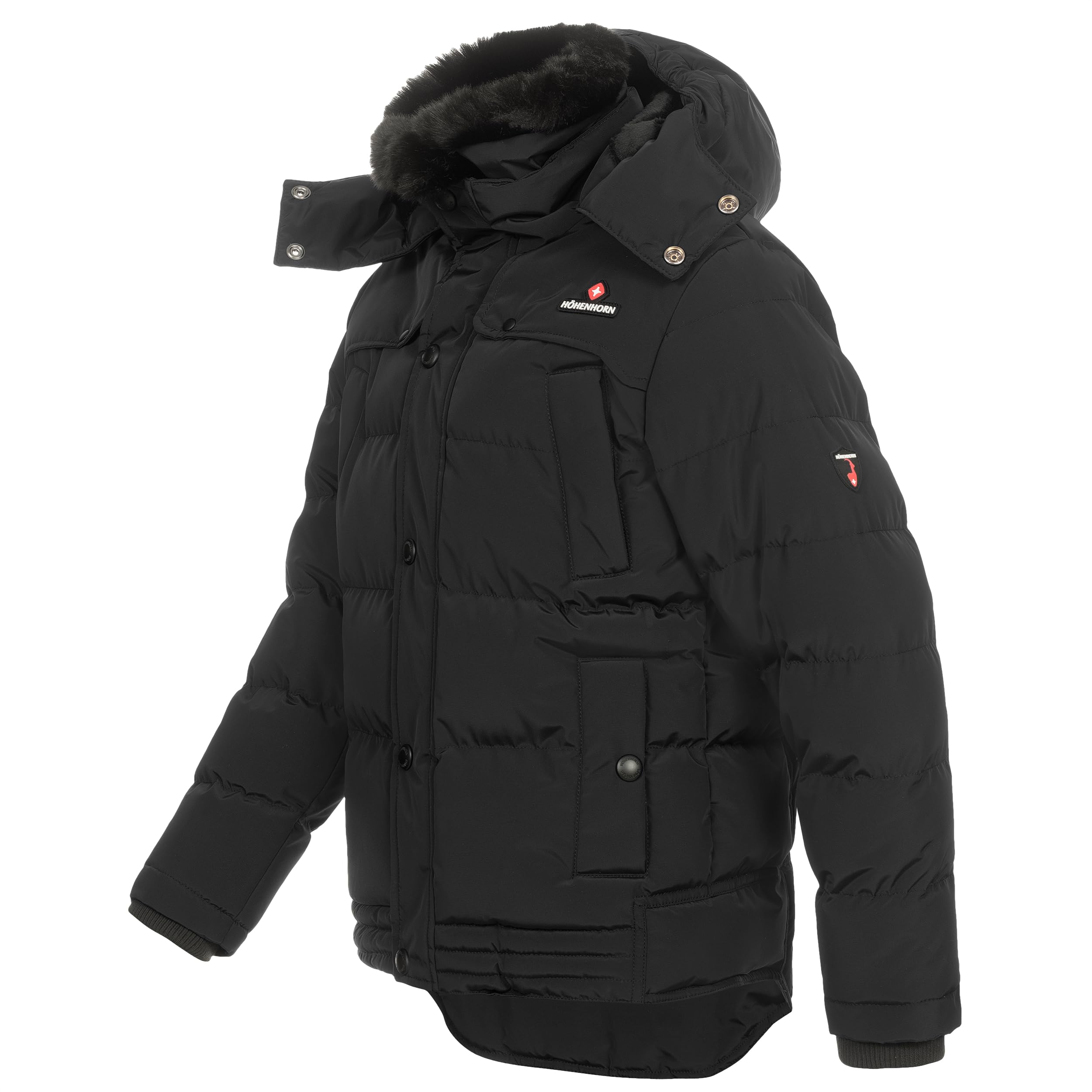 Höhenhorn Bergoo Kinder Winter Jacke Jungen Quilted Steppjacke Gefüttert