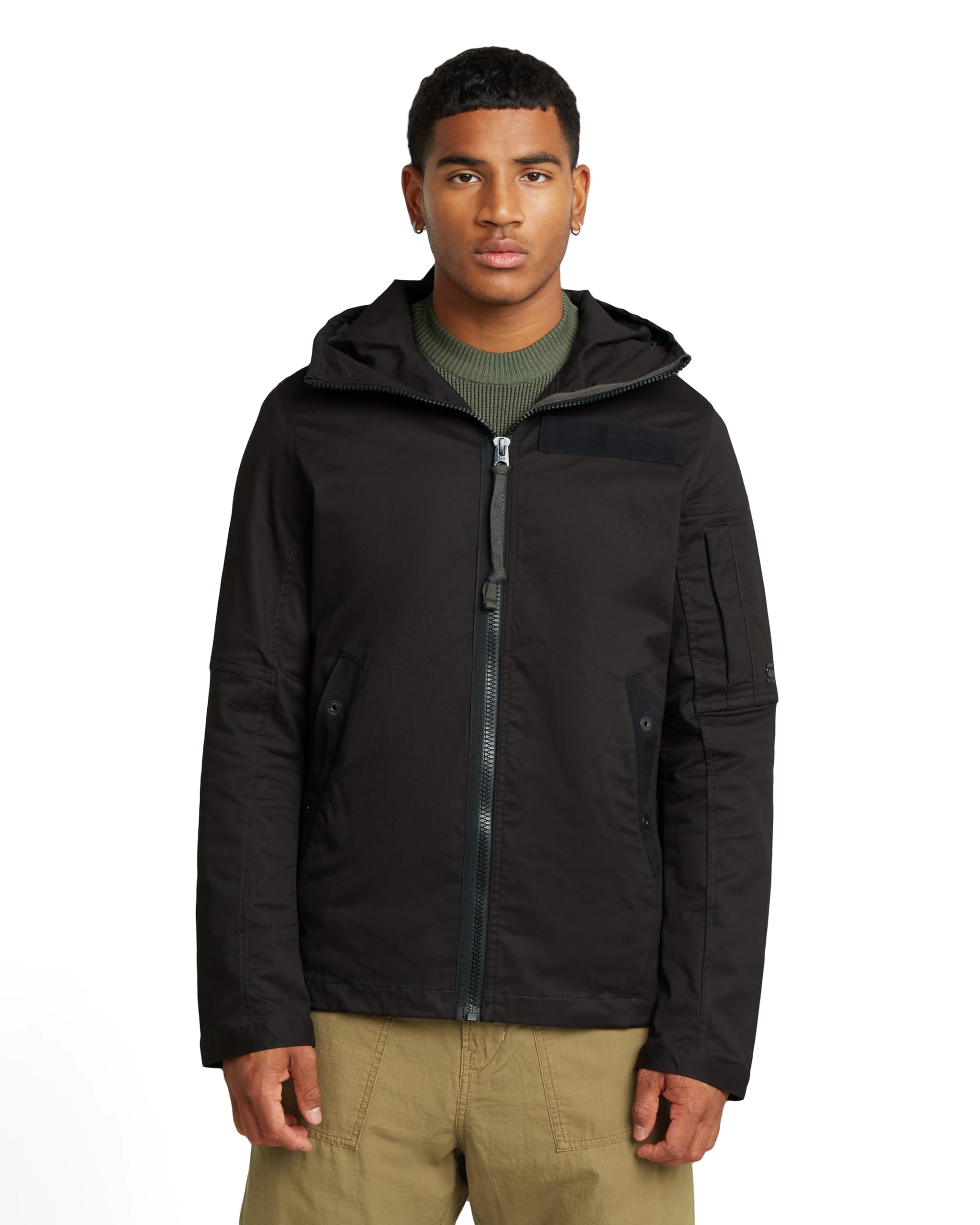 G-STAR RAW Batt hdd overshirt ls, Black (dk black D26502-D697-6484), L
