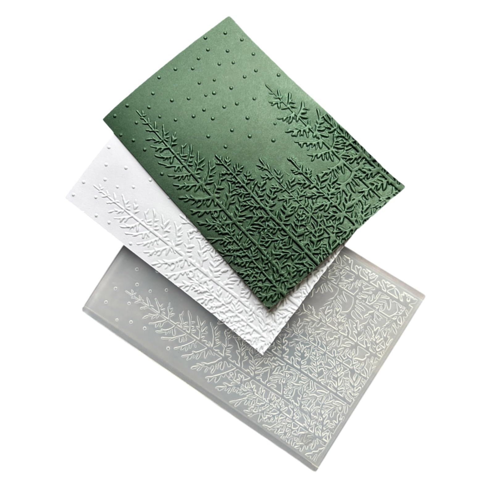 Jazuaiao Textured Embossing Folder Butterfly Flower Tree Textured Templates Embossing Stencils for Cardmaking Scrapbooking Christmas Card Making