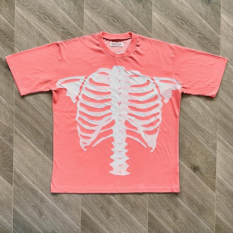 GenericKapital Kountry T Shirt Men Women 1:1 Short Sleeve Hollow Tee Tops Casual (2, S)