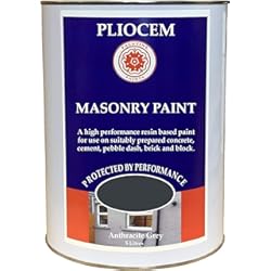 Mejor Revestimiento Para Fachadas Pliocem® Pliolite - Pintura para mampostería (15 colores, 2.5 lt, 5 lt, gris antracita)