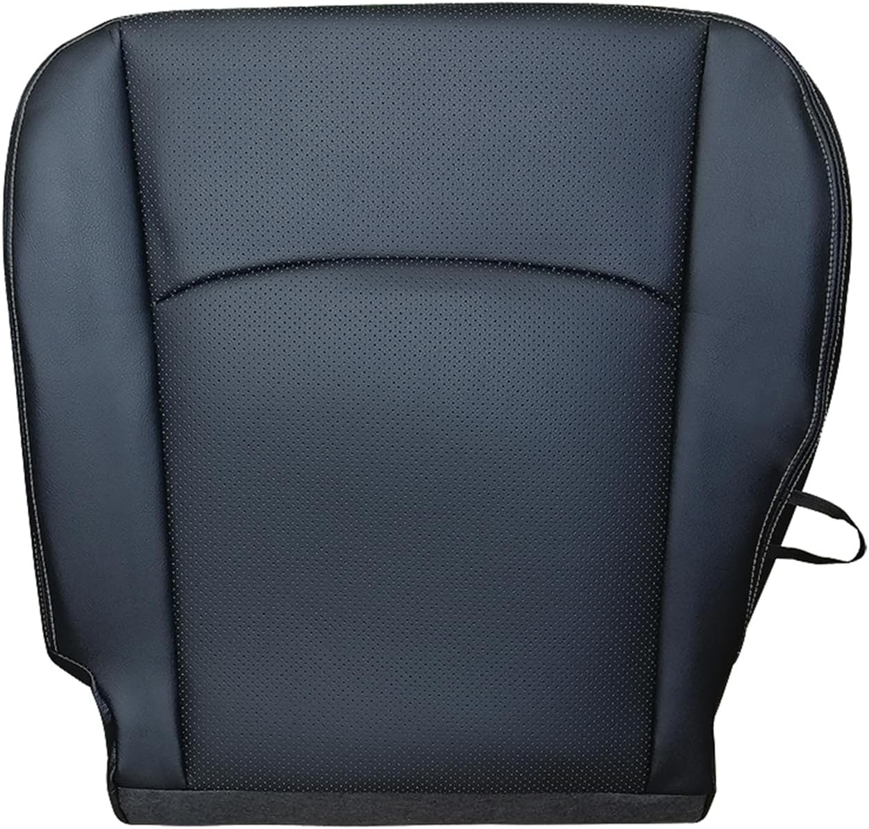 labwork Front Driver Side Bottom Black Artificial Leather Seat Cover Replacement for R-am 1500 2500 3500 Truck 2013-2018