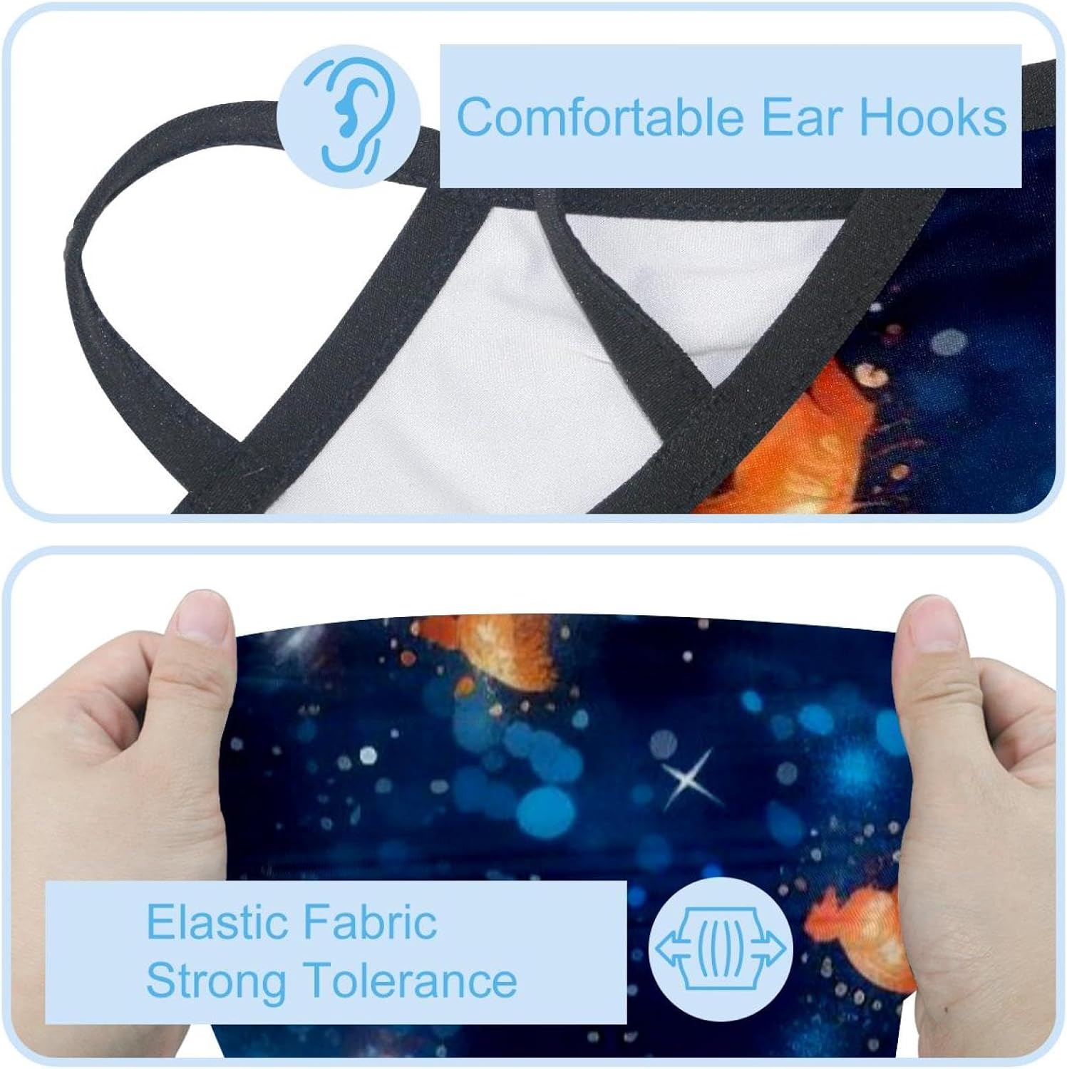 4 Pieces Yak Balaclava Ski Mask, Motorcycle UV Protector Scarf, Summer Cooling Neck Gaiter for Men/Women
