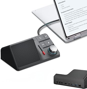 H1E AI Voice Recorder, 1000 Hrs Voice Recording, Free AI Transcription & Summarization, Supports 75 Languages, 20+ Templates, Wireless Earphone, VoiceMark, and 8-in-1 Docking Station H1E