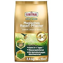 Substral Magic Lawn Patch, Lawn Repair, Mix of Lawn Seeds, Premium Germination Substrate and Fertiliser