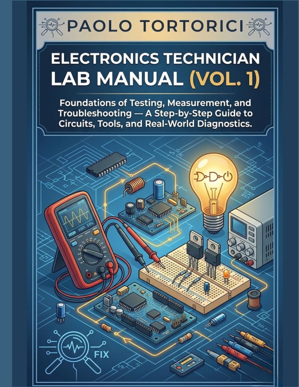 Electronics Technician Lab Manual: Foundations of Testing, Measurement, and Troubleshooting — A Step-by-Step Guide to Circuits, Tools, and Real-World Diagnostics