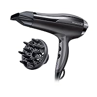 Remington Asciugacapelli 2400W - Leggero e Potente - Con Ioni per capelli meno crespi