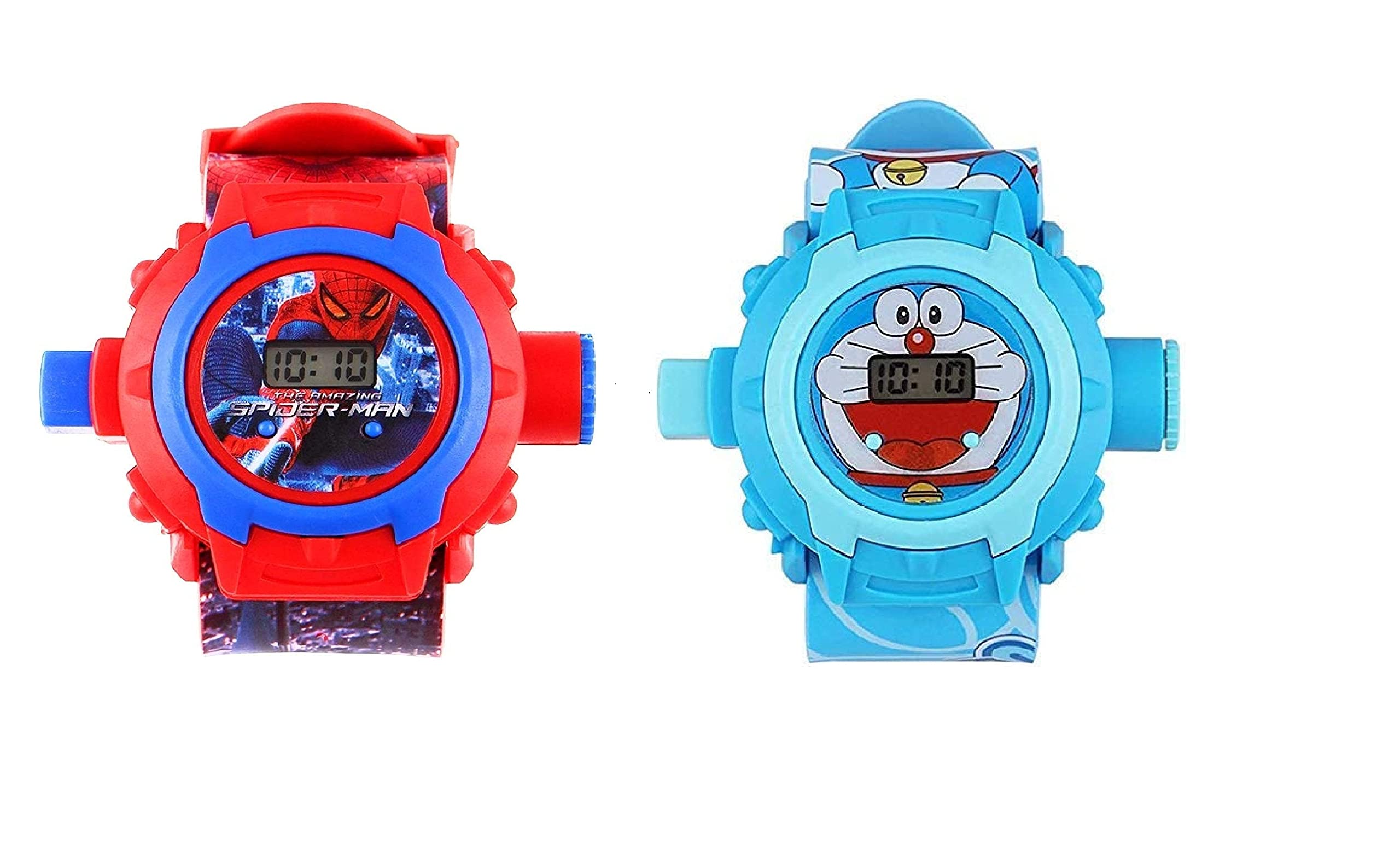 SQUIRRO Spiderman and Doraemon Projector 24 Images Digital Watch Combo for Boys Kids Girls (Pack of 2) (B07S67PYLD) Amazon Price History, Amazon Price Tracker