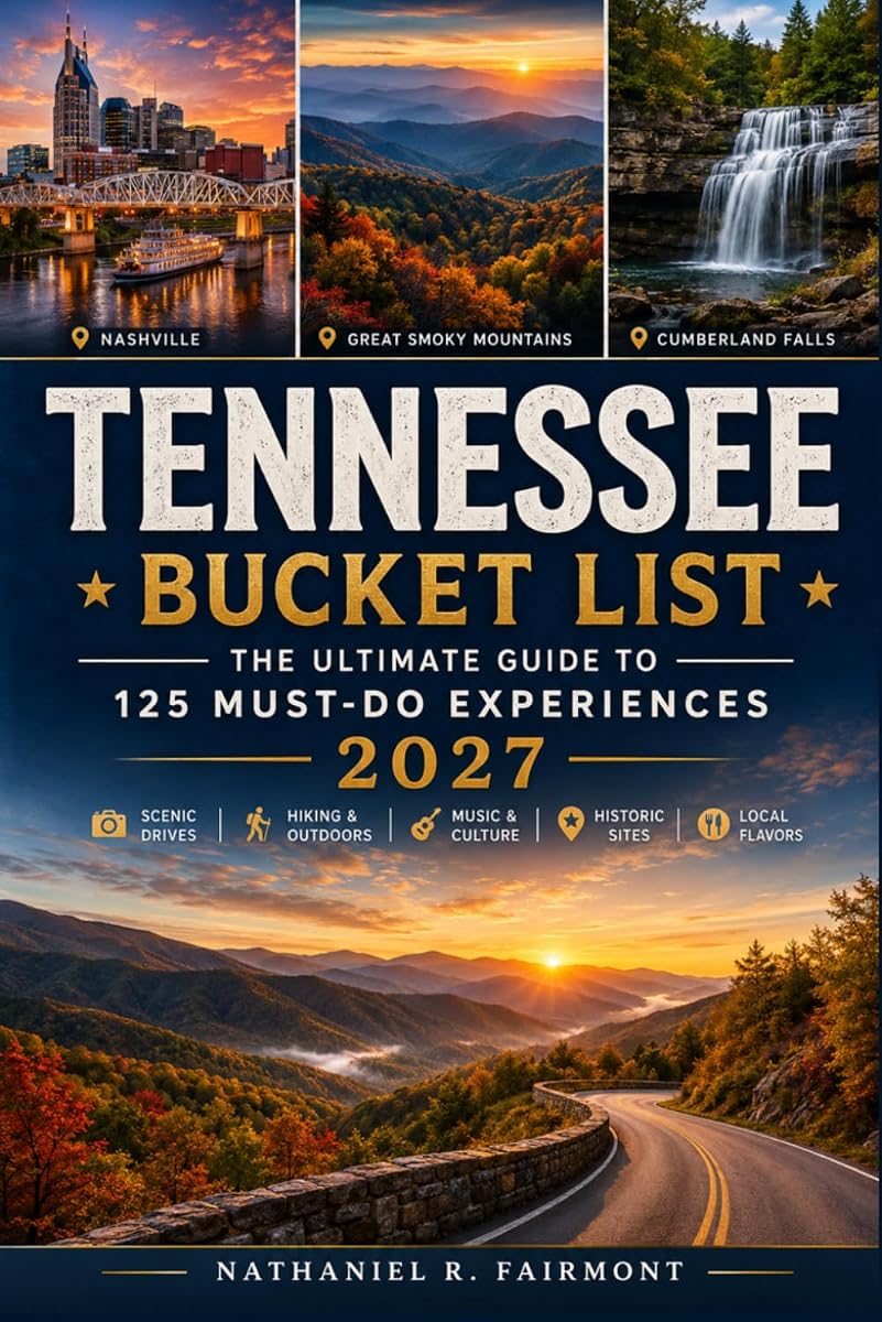 TENNESSEE BUCKET LIST: 125 Unforgettable Experiences, Scenic Drives, Waterfalls, Music Landmarks, Hidden Gems, Outdoor Adventures, Small-Town Escapes & Iconic Tennessee Adventures