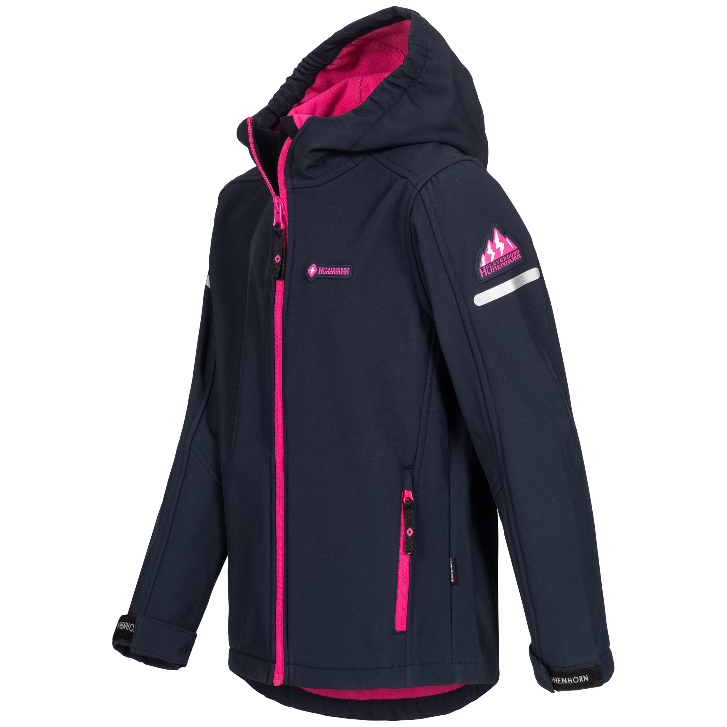 Cledo Kinder Softshelljacke Outdoor Winddicht Wasserdicht Atmungsaktiv