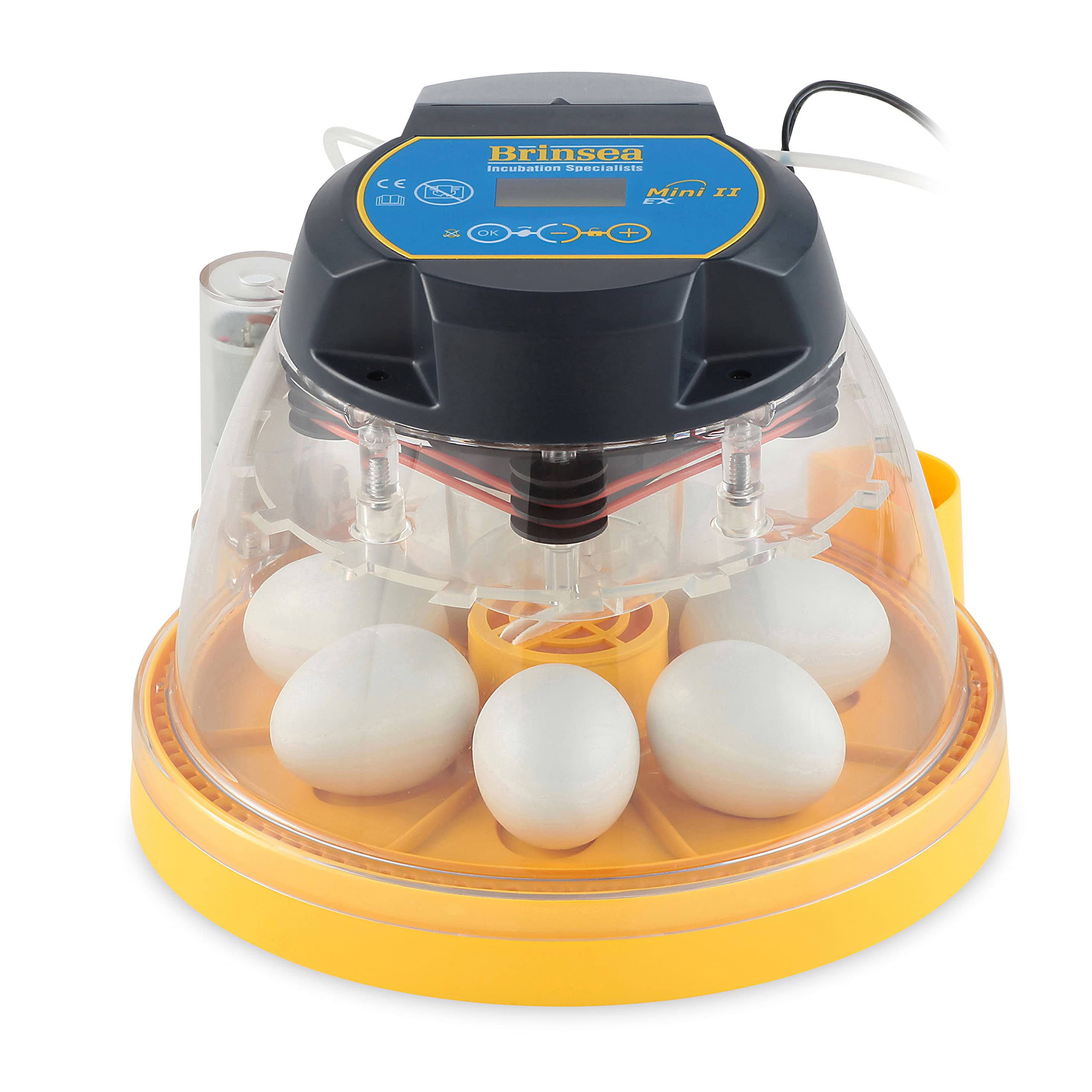 FINCA CASAREJO Incubatrice Adatto per uova esotiche e uova di galline, fagiani, ecc. - Incubatrice BRINSEA Mini II Ex - Controllo automatico dell'umidità