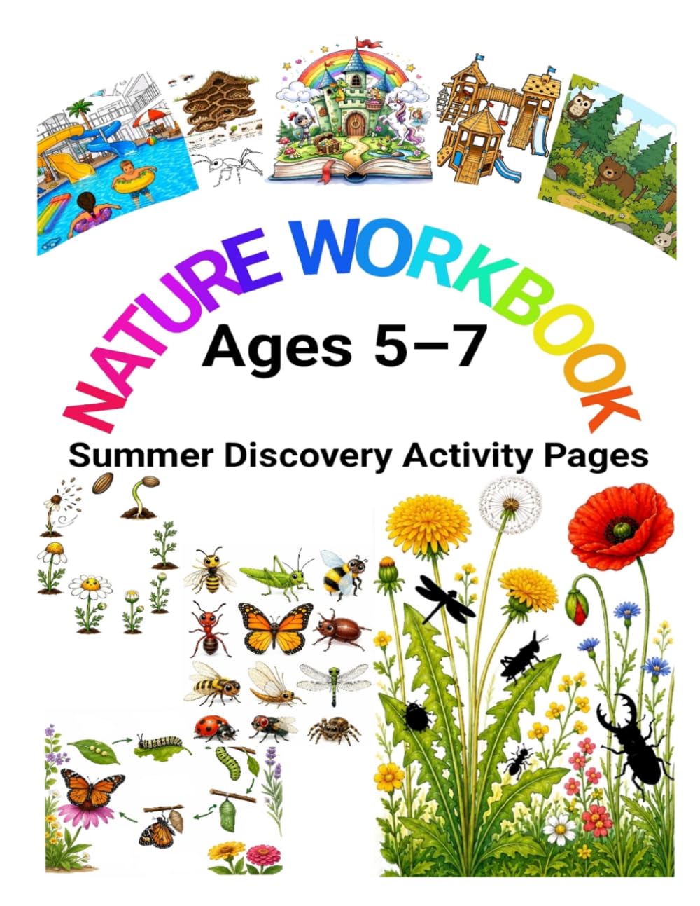 Nature Workbook: Summer Discovery Activity Pages (The Step by Step – Learning Workbooks)