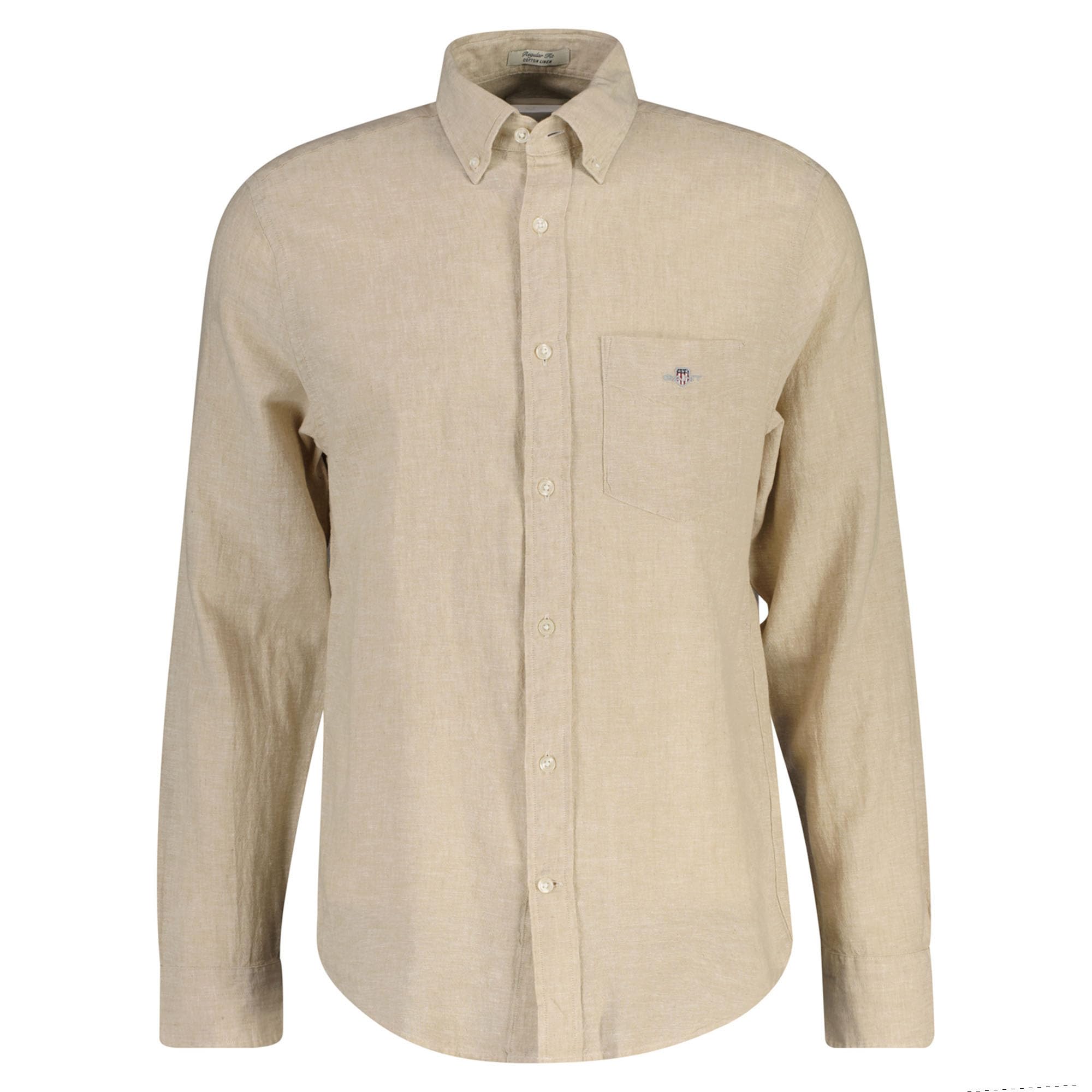 GANT REG Cotton Linen Shirt