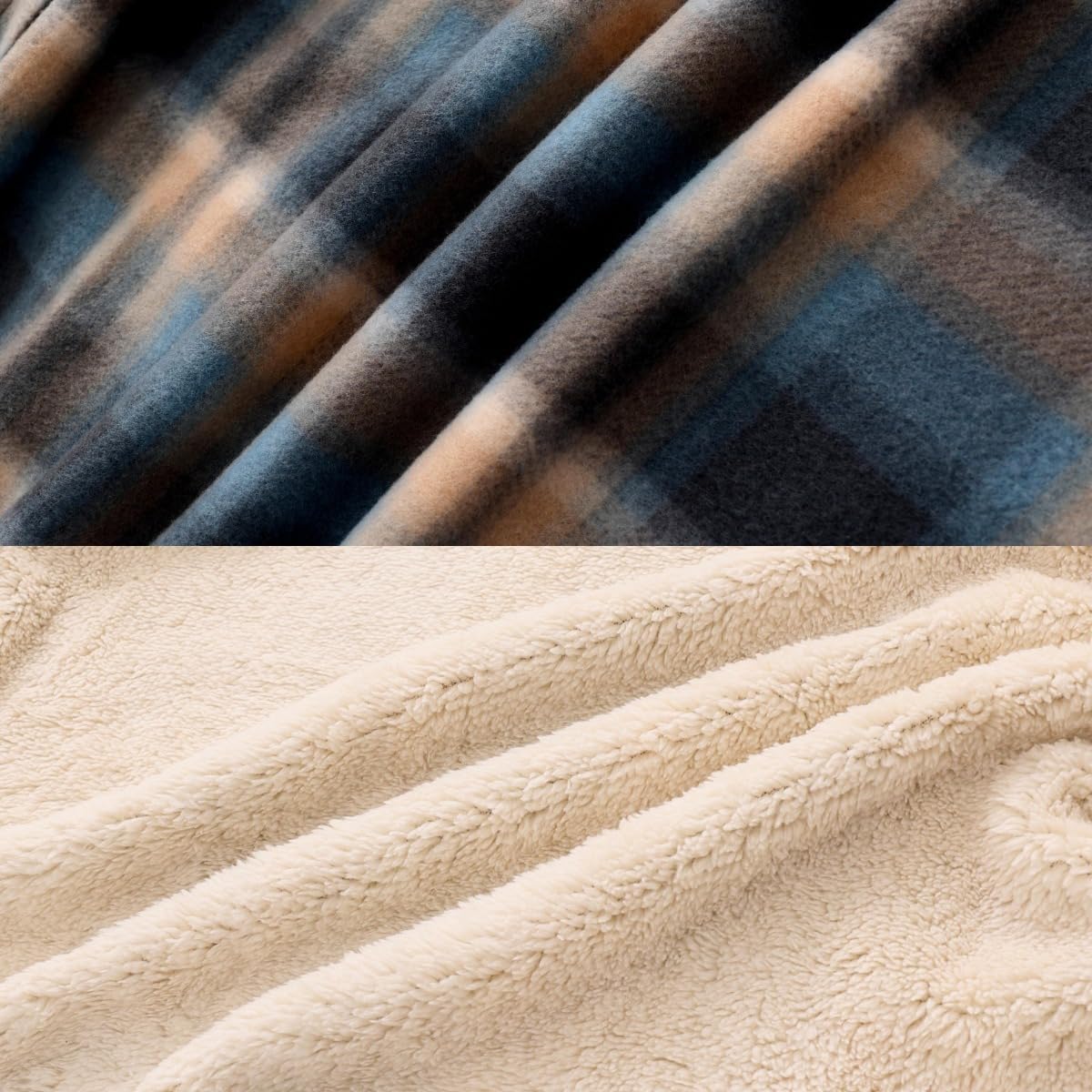 LeeHanTon Men's Heavyweight Full-Zip Fleece Lined Hoodie with Pockets Winter Coat Warm Casual Jacket