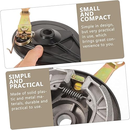 Miniatura 2 de minibike mini bicicleta eléctrica eje freno para pit bike metal tambor trasero kit Cg125