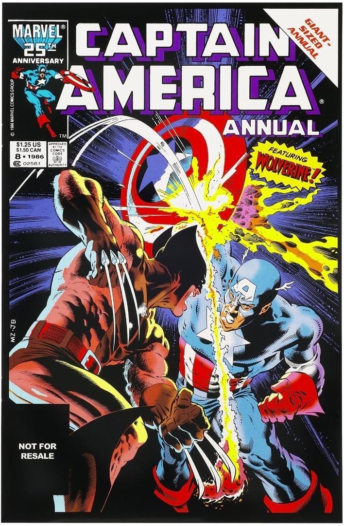 Marvel Comic 2 Pack Wolverine Vs Captain America