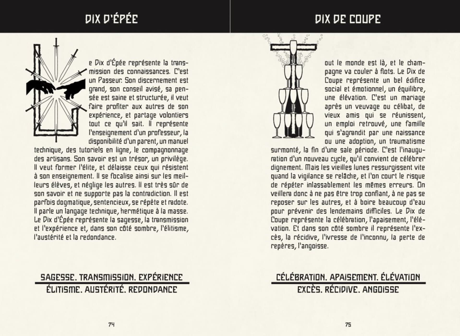 Arcanes, Tarot de Marseille Contemporain