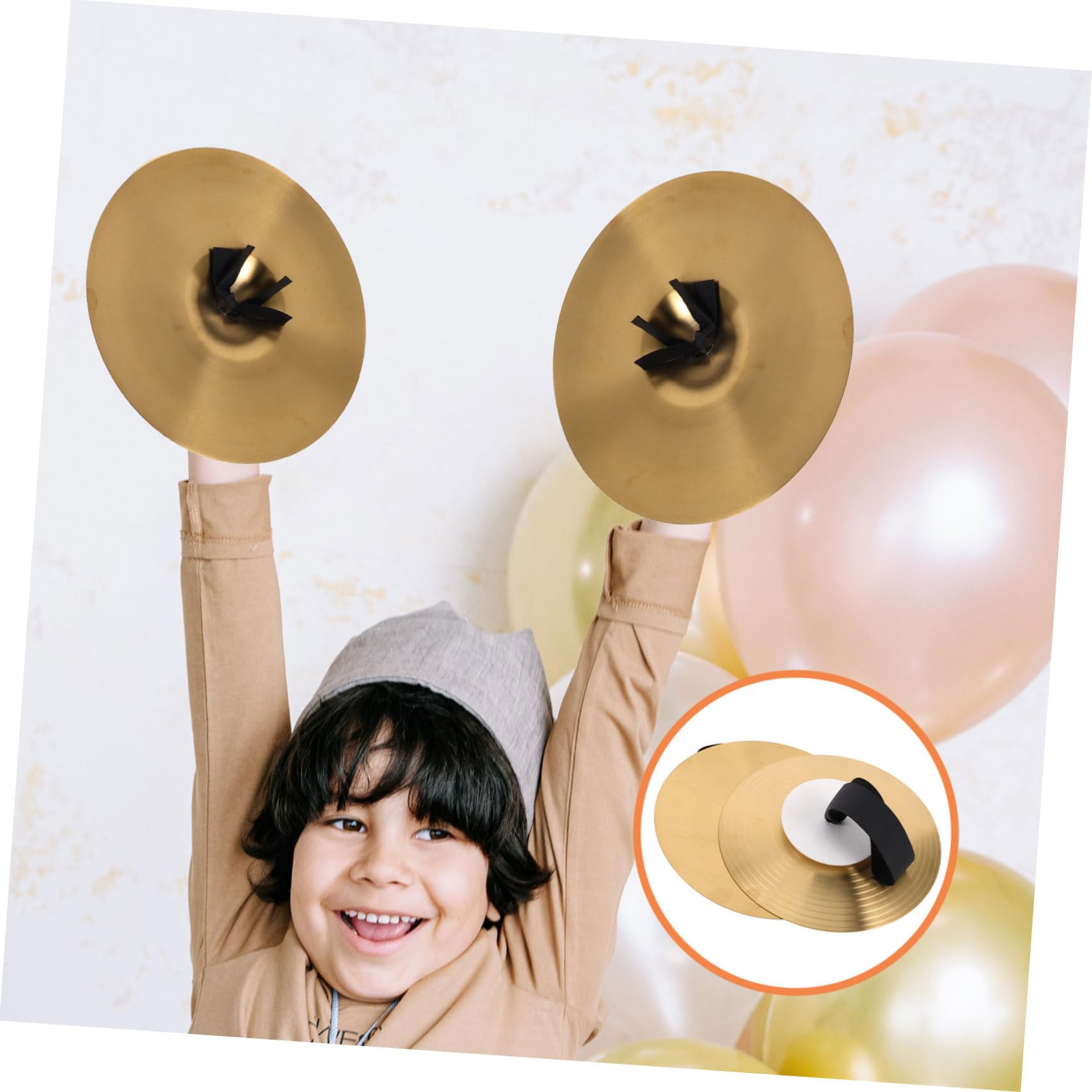 Piatti in Metallo Per Bambini E Bambine Mini Piatti Da 8 Pollici Per La Pratica Della Banda Giocattolo Musicale Per La Scuola