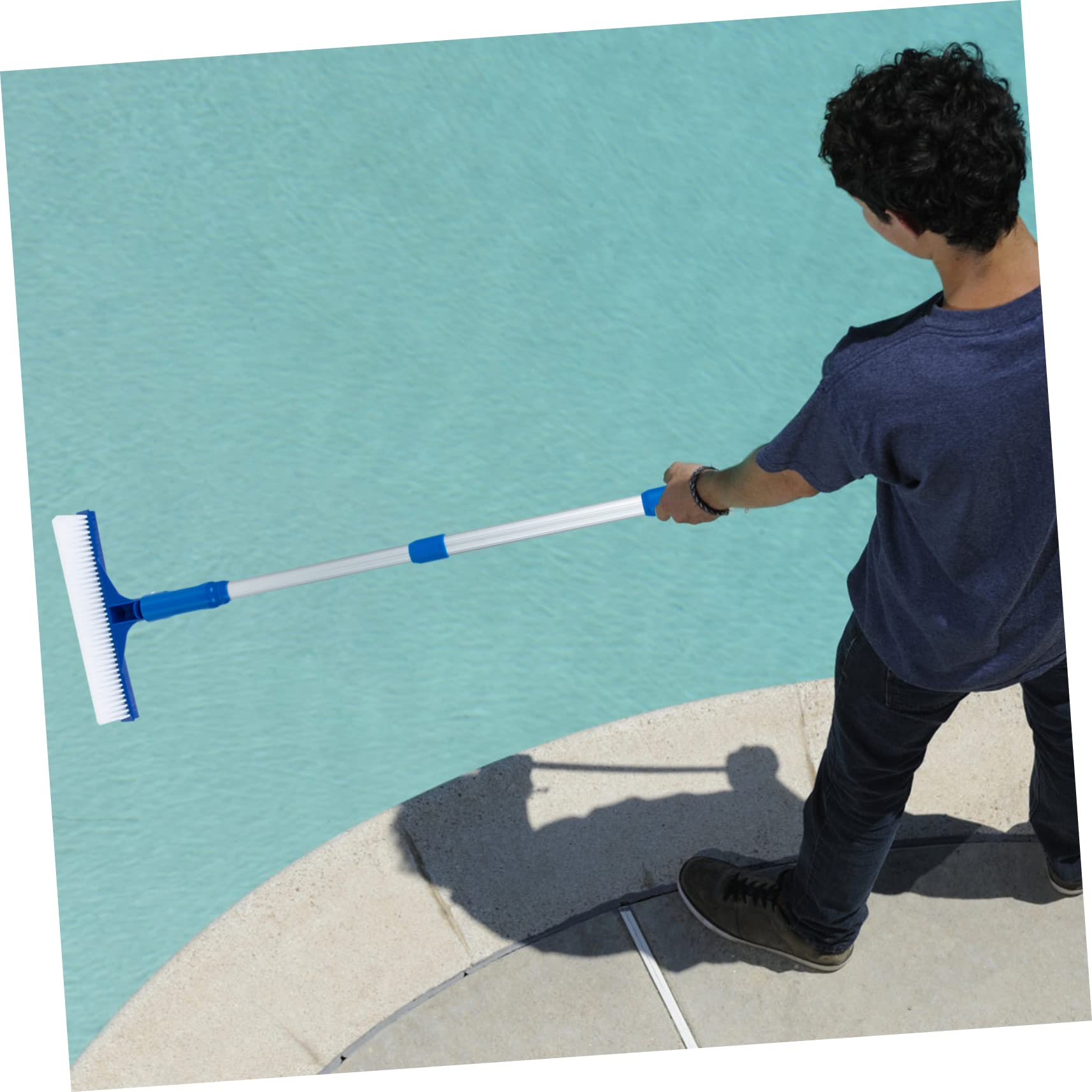 Hemobllo Cepillo De Limpieza De Piscinas para Azulejos y Paredes De Cepillos para Limpiar Piscinas Suministros De Limpieza