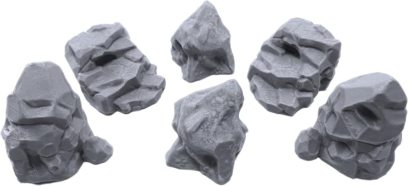 EnderToys Stone Boulder Bundle - DND Terrain - 28mm Scenery - Roughly 1.5–2.5 Inch Rocks