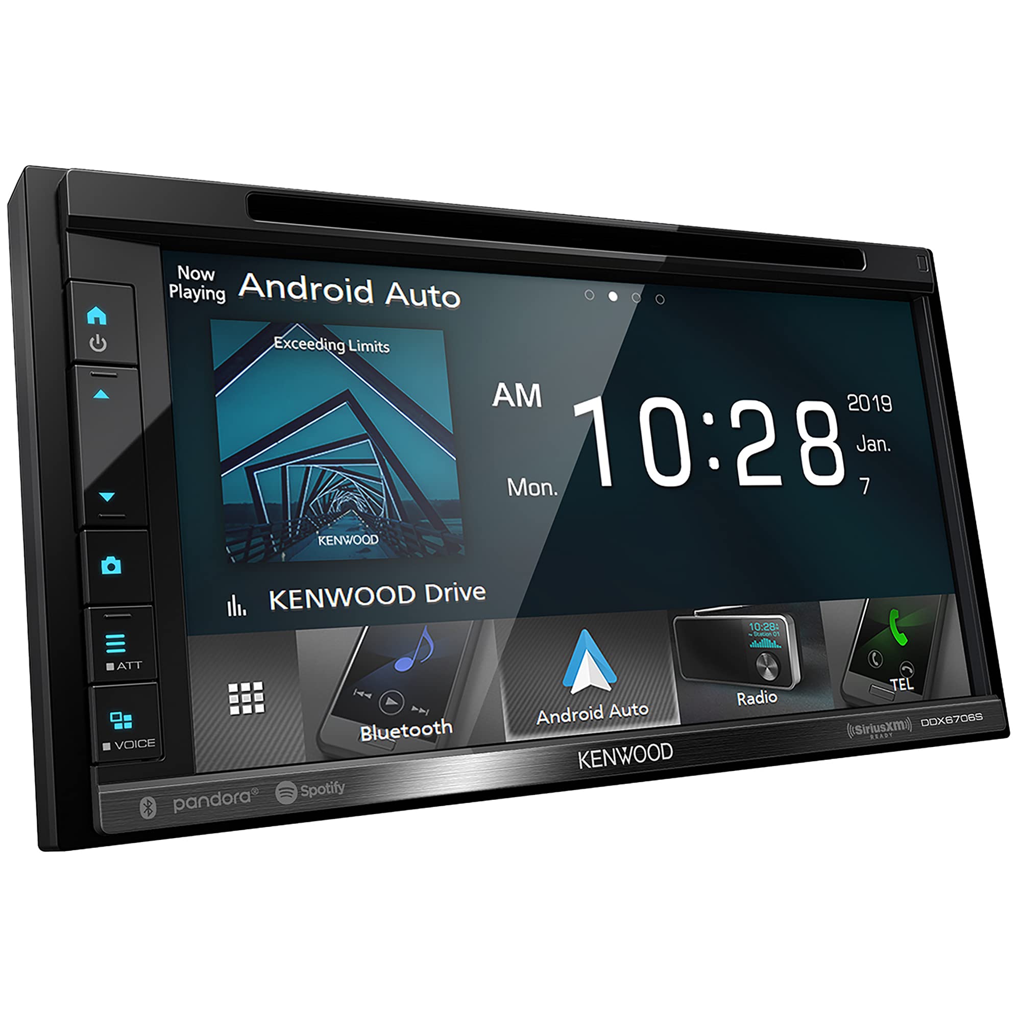Amazon.co.jp: KENWOOD DVD CD 6.8インチ タッチスクリーン CarPlay 
