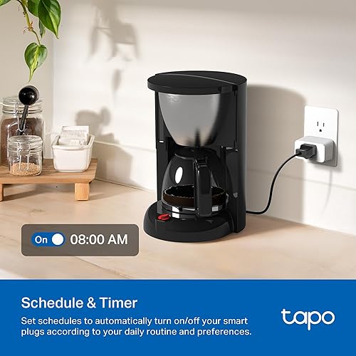 Miniatura 9 de TP-Link Tapo Smart Plug Mini, compatible con materia, compatible con Alexa, Google Home y Samsung SmartThings, monitoreo de energía, 15A,