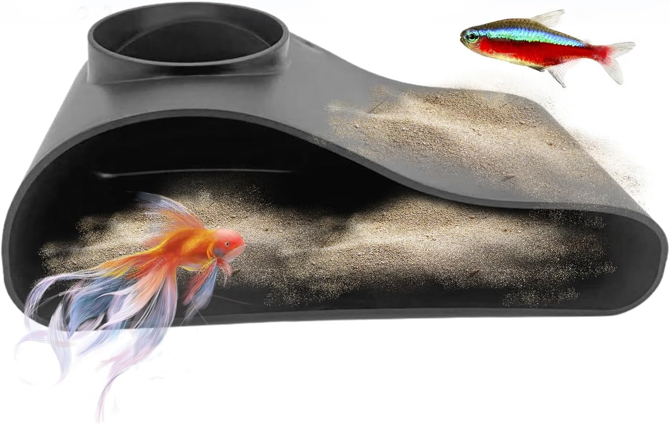 Fish Cave | Fish Cave for Aquarium | Rest Protection Tunnel Decorations for Shrimp Habitat Enhancement Turtle Habitats Terrariums Pond Reptile