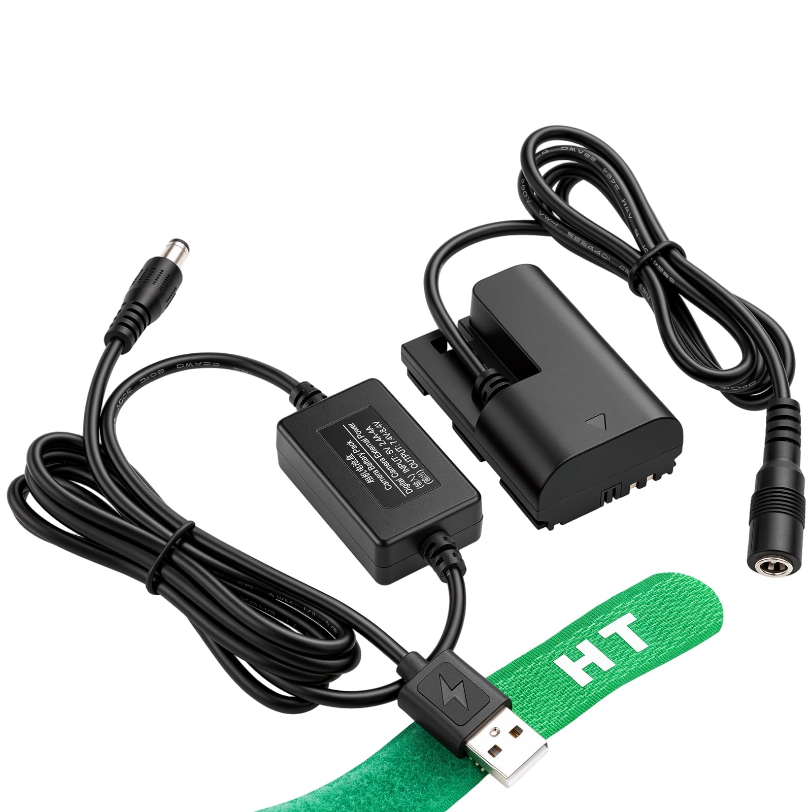 Amazon.com : DR-E6 DC Coupler to Dual USB Power Adapter, LP-E6