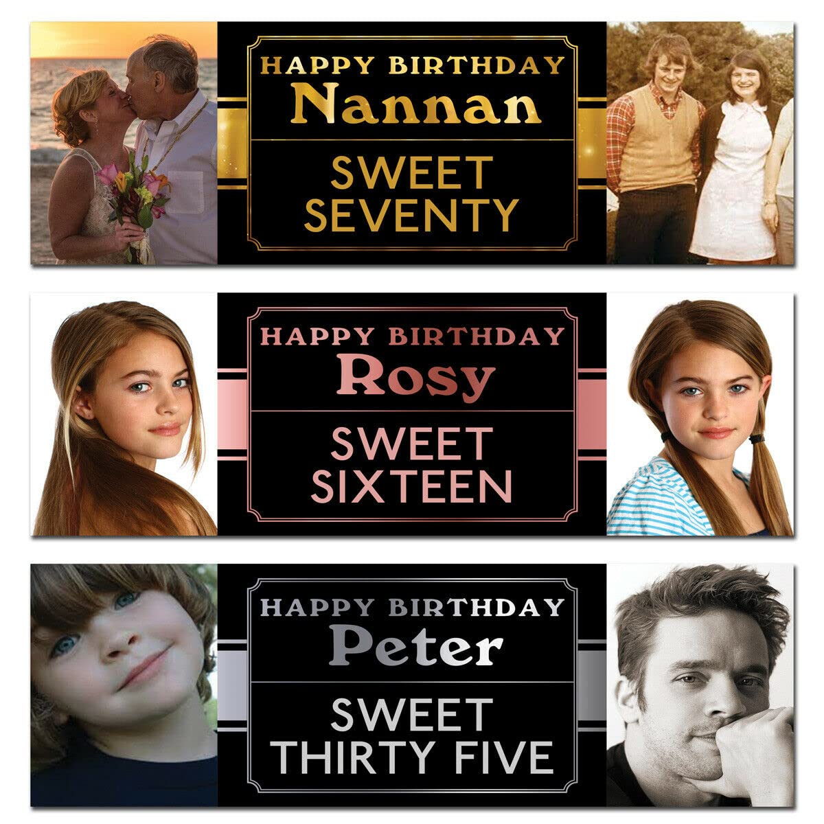Felice 1 Anno di Compleanno Festa Banner a Sfondo Decorazione per la Ragazza Felice 1 Anno